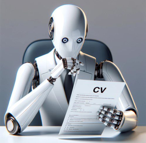 Robot analysant un CV