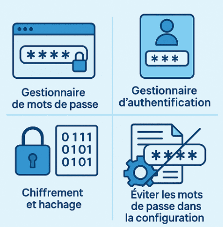 Règles de sécurité des MDP pour l'IT