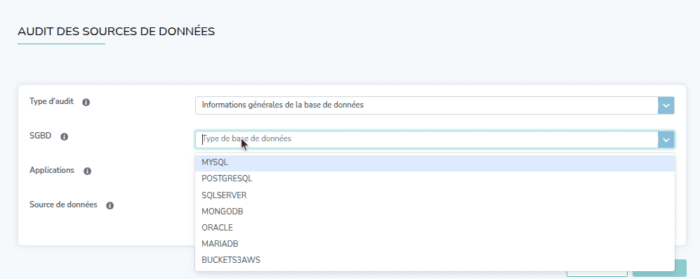Capture d’écran de l’étape