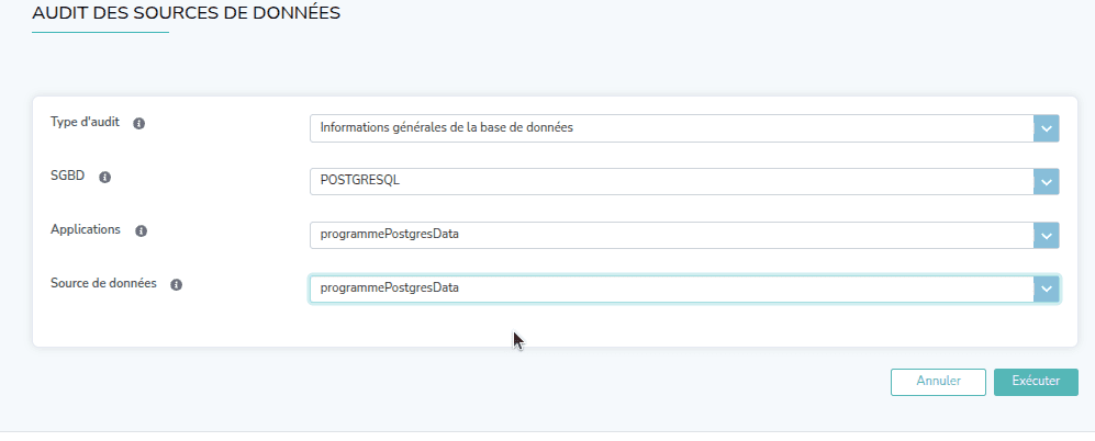 Capture d’écran de l’étape