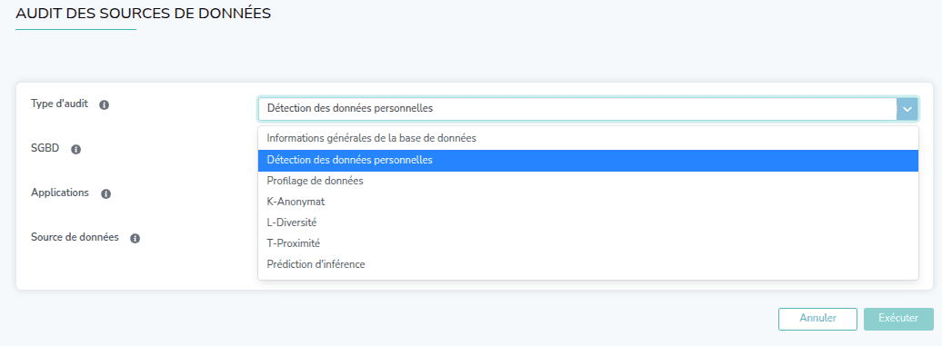 Capture d'écran de l'étape