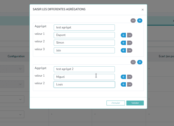 Capture d'écran de l'étape