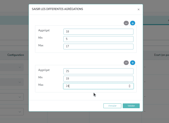 Capture d'écran de l'étape