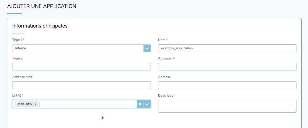 Capture d'écran de l'étape