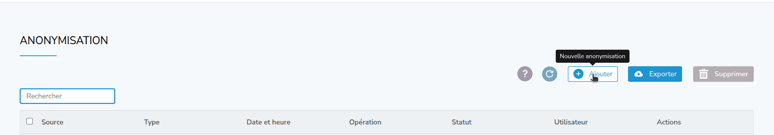 Capture d'écran de l'étape