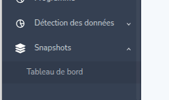 Capture d'écran de l'étape
