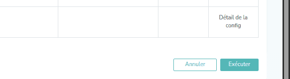 Capture d'écran de l'étape