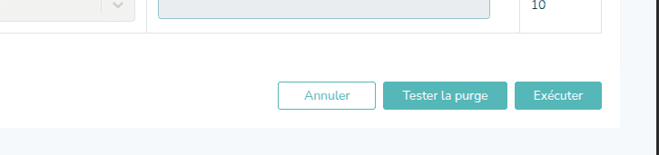 Capture d'écran de l'étape