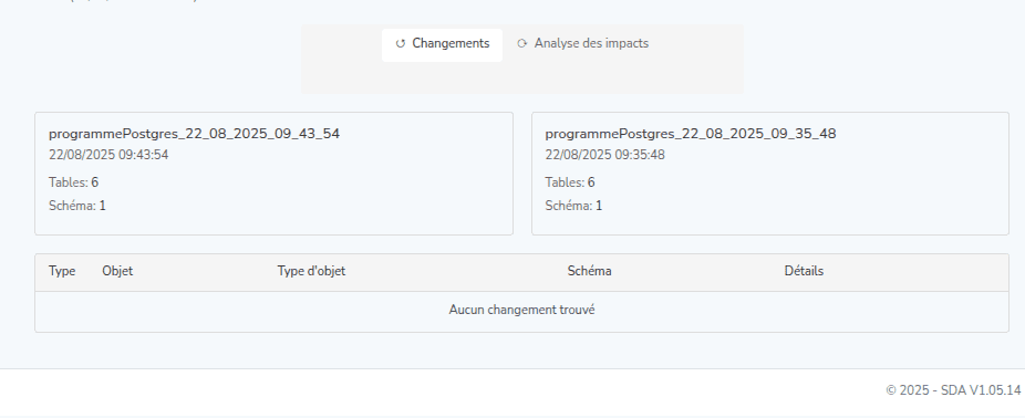 Capture d'écran de l'étape