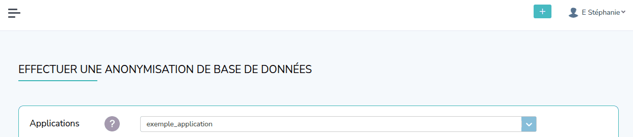 Capture d'écran de l'étape