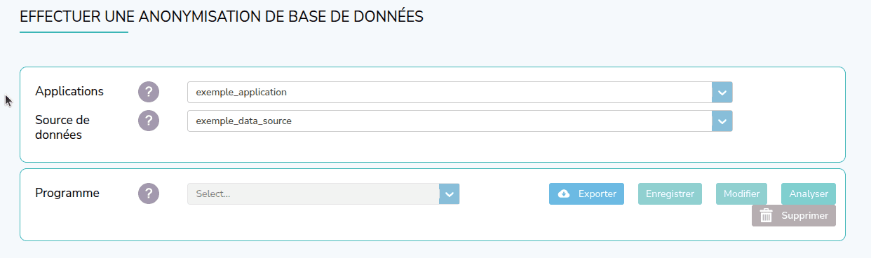 Capture d'écran de l'étape