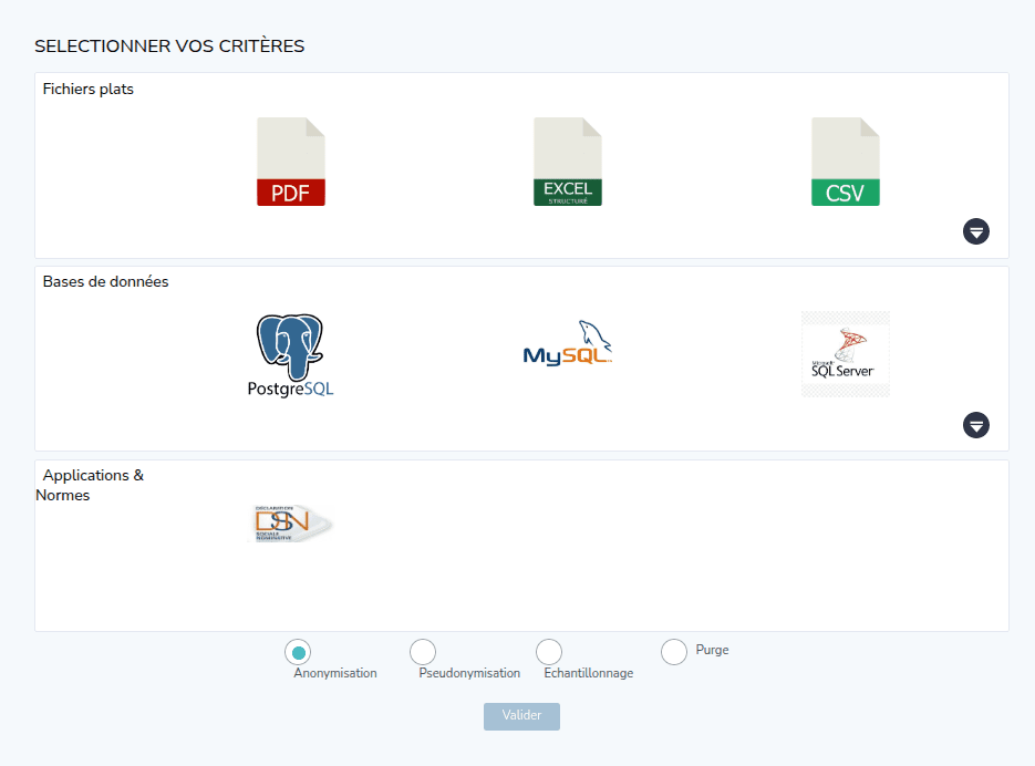 Capture d'écran de l'étape