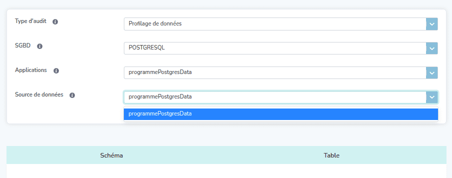 Capture d'écran de l'étape