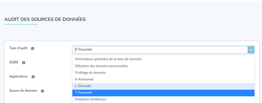 Capture d'écran de l'étape