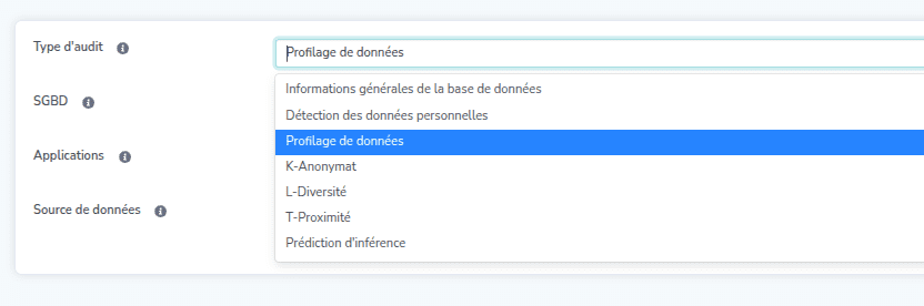 Capture d'écran de l'étape