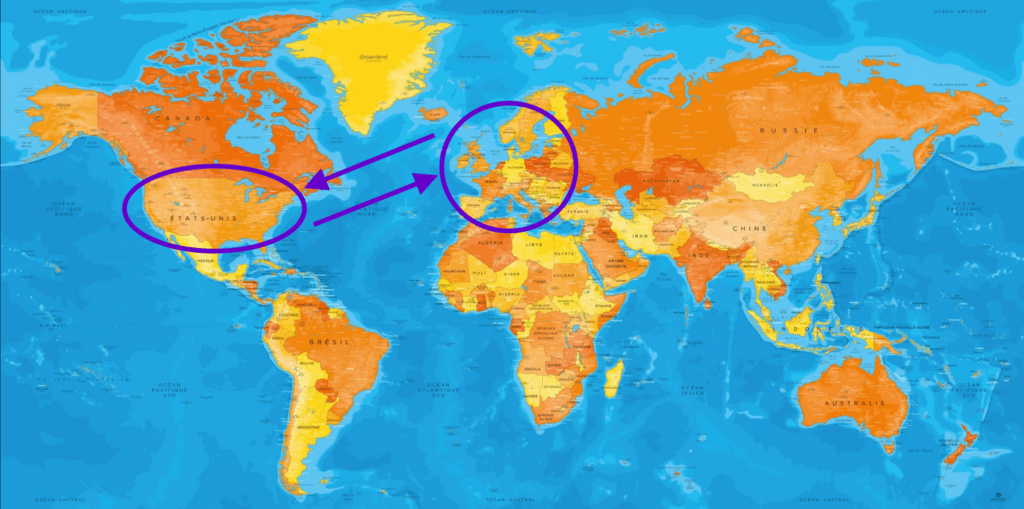 mappemonde DPF