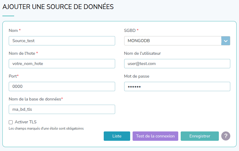 Configuration simple