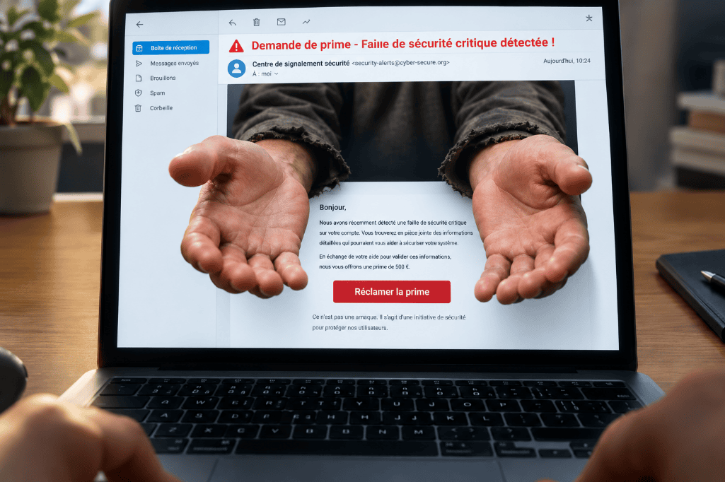 Beg bounty : la mendicité numérique drapée en alerte sécurité
